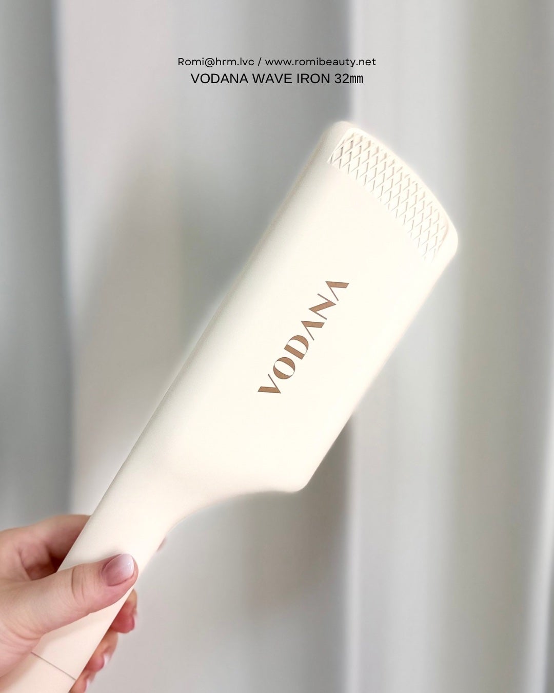 トリプルフローウェーブアイロン 32mm/40mm/VODANA (ボダナ)/カールアイロンを使ったクチコミ(2枚目)