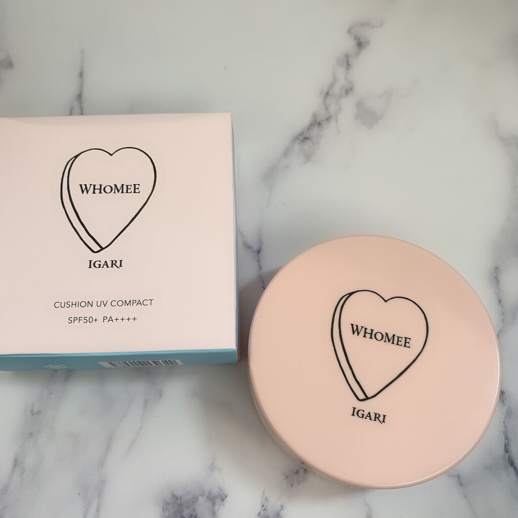 クッションUVパクト/WHOMEE/化粧下地を使ったクチコミ(1枚目)