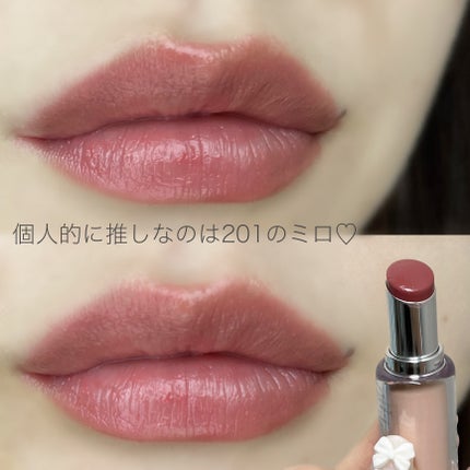 ボンディンググロウリップスティック/Laka/口紅を使ったクチコミ(6枚目)