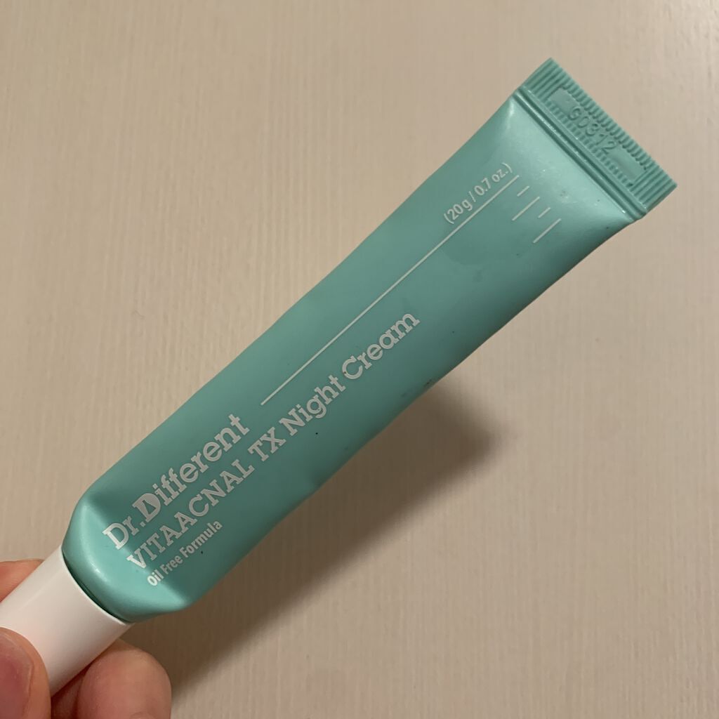 ビタアクナル TX ナイトクリーム/Dr.Different/フェイスクリームを使ったクチコミ（1枚目）