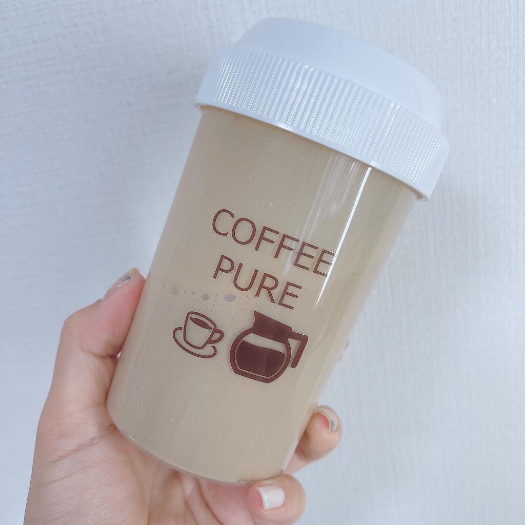 COFFEE PURE(ソイプロテイン)/ピュアパートナー/ソイプロテインを使ったクチコミ(8枚目)
