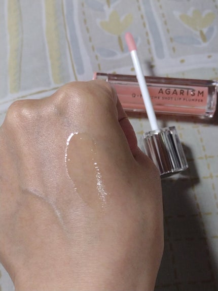 キューミ―ボムショットリッププランパー/AGARISM/リッププランパーを使ったクチコミ(4枚目)