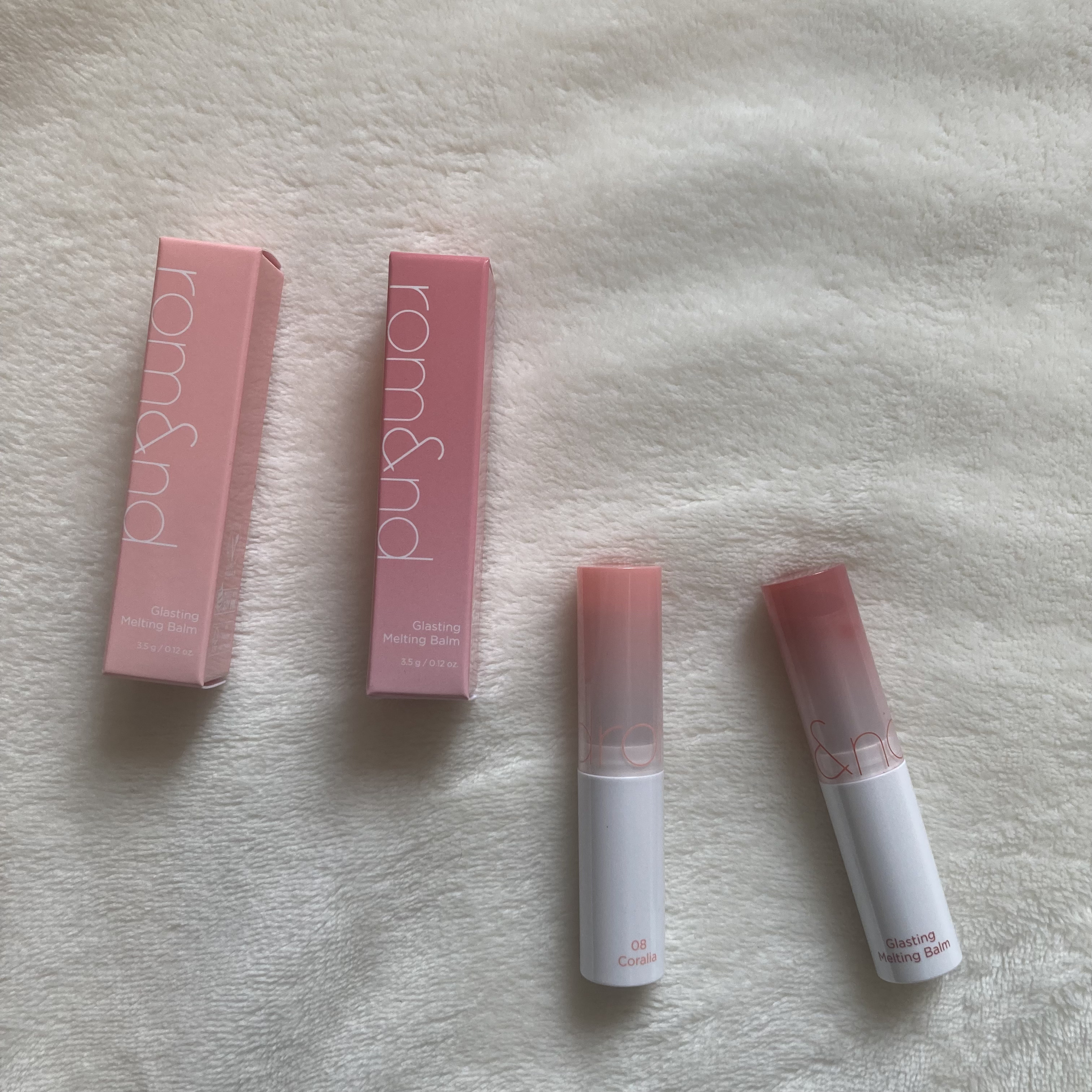 グラスティングメルティングバーム/rom&amp;nd/リップバームを使ったクチコミ（1枚目）