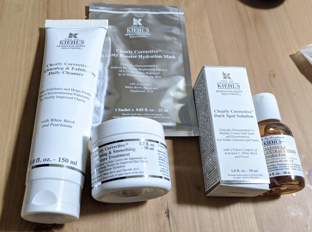キールズ DS クリアリーホワイトニング マスク/Kiehl's/シートマスク・パックを使ったクチコミ(1枚目)