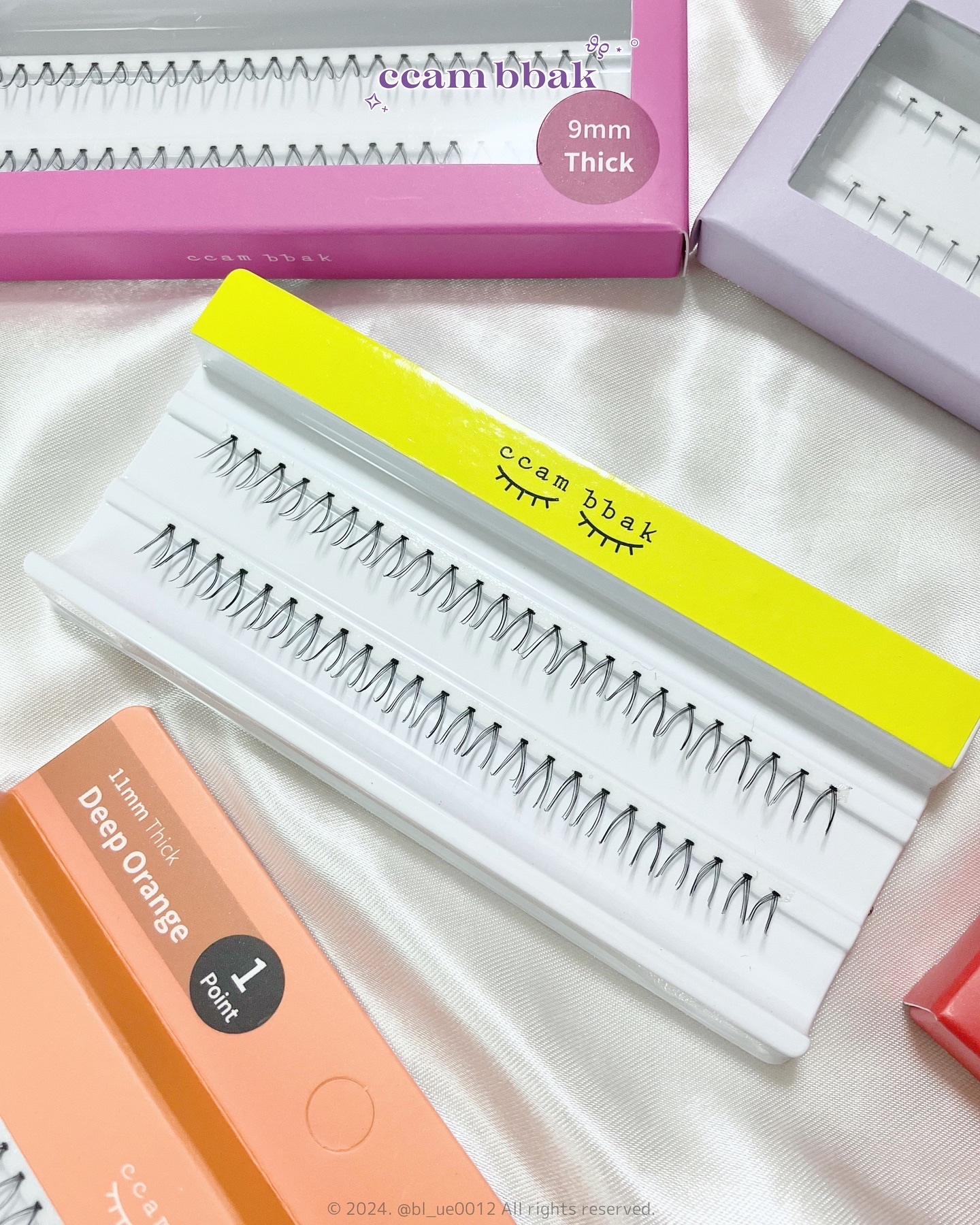 オリジナル 10mm Bold 1柱/CCAM BBAK/つけまつげを使ったクチコミ（3枚目）