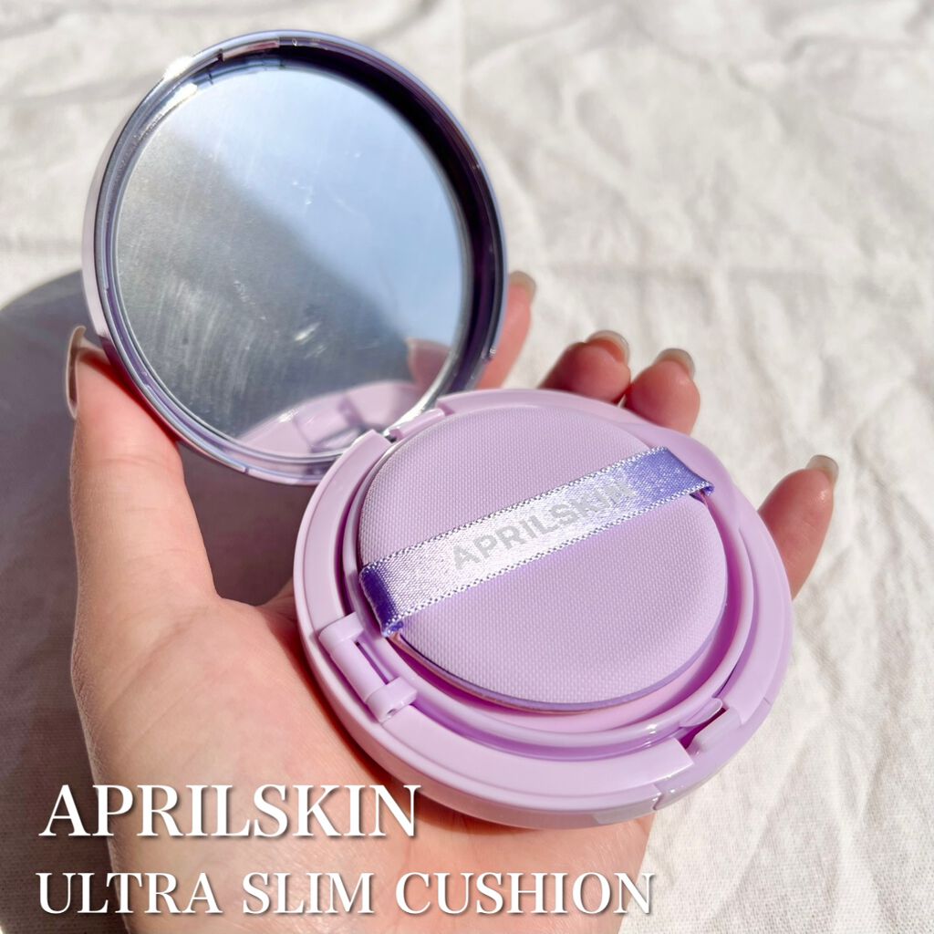 ウルトラスリムクッション+レフィルセット/APRILSKIN/クッションファンデーションを使ったクチコミ(2枚目)