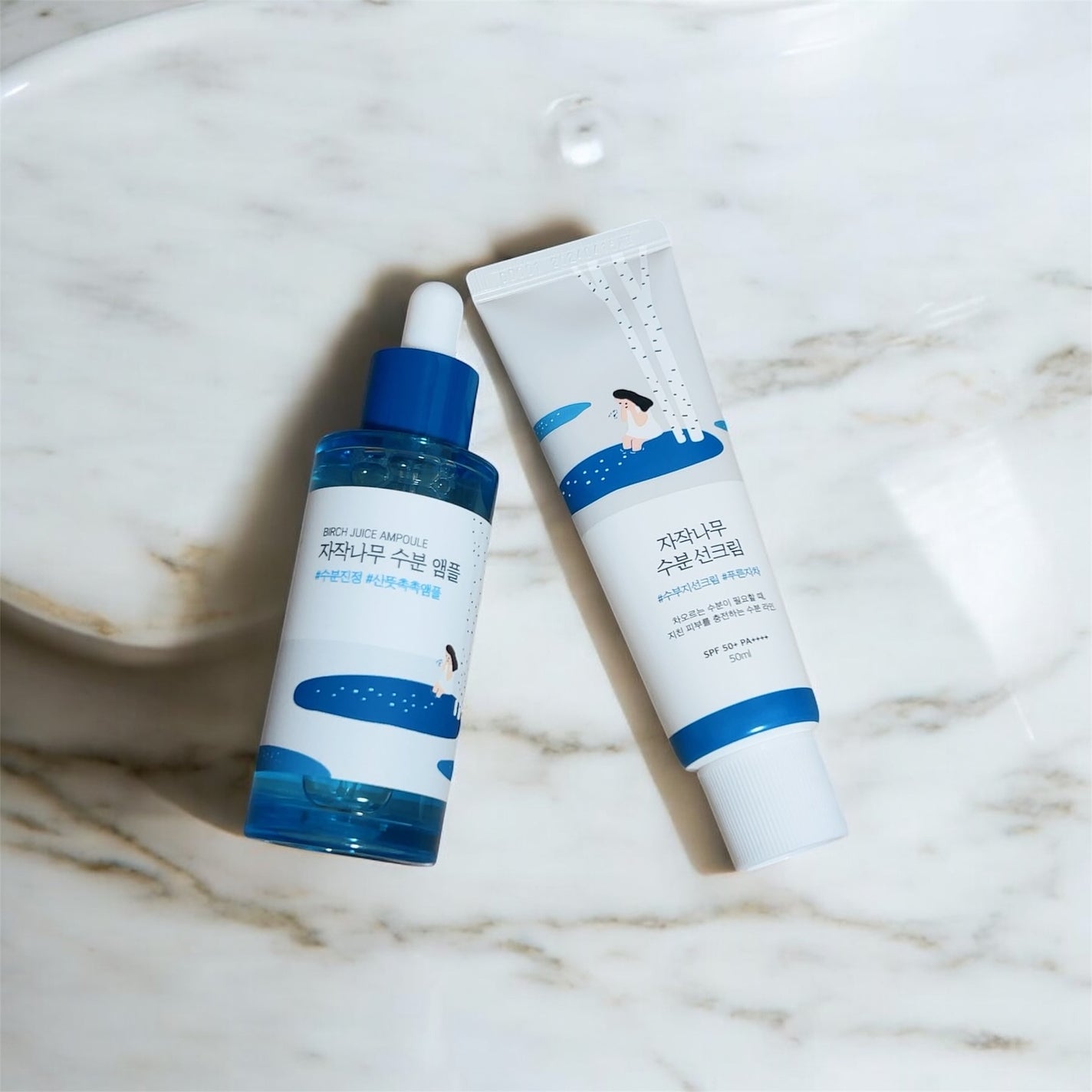 シラカバ水分美容液/ROUND LAB/美容液を使ったクチコミ(1枚目)