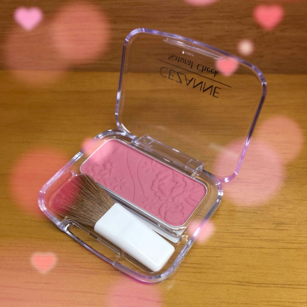 ナチュラル チークN/CEZANNE/パウダーチークを使ったクチコミ（2枚目）