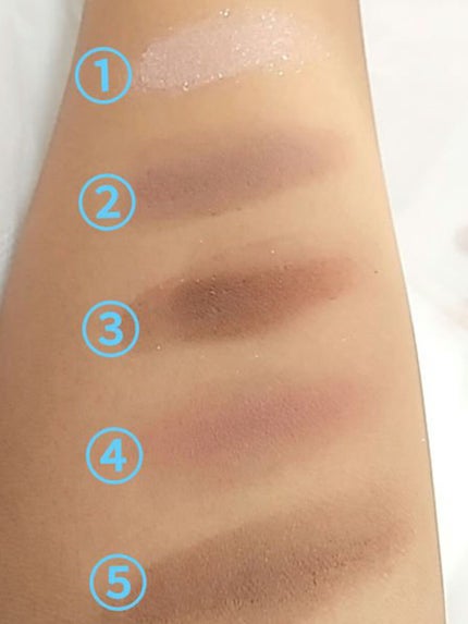 マルチアイパレット/U R GLAM/アイシャドウパレットを使ったクチコミ(3枚目)