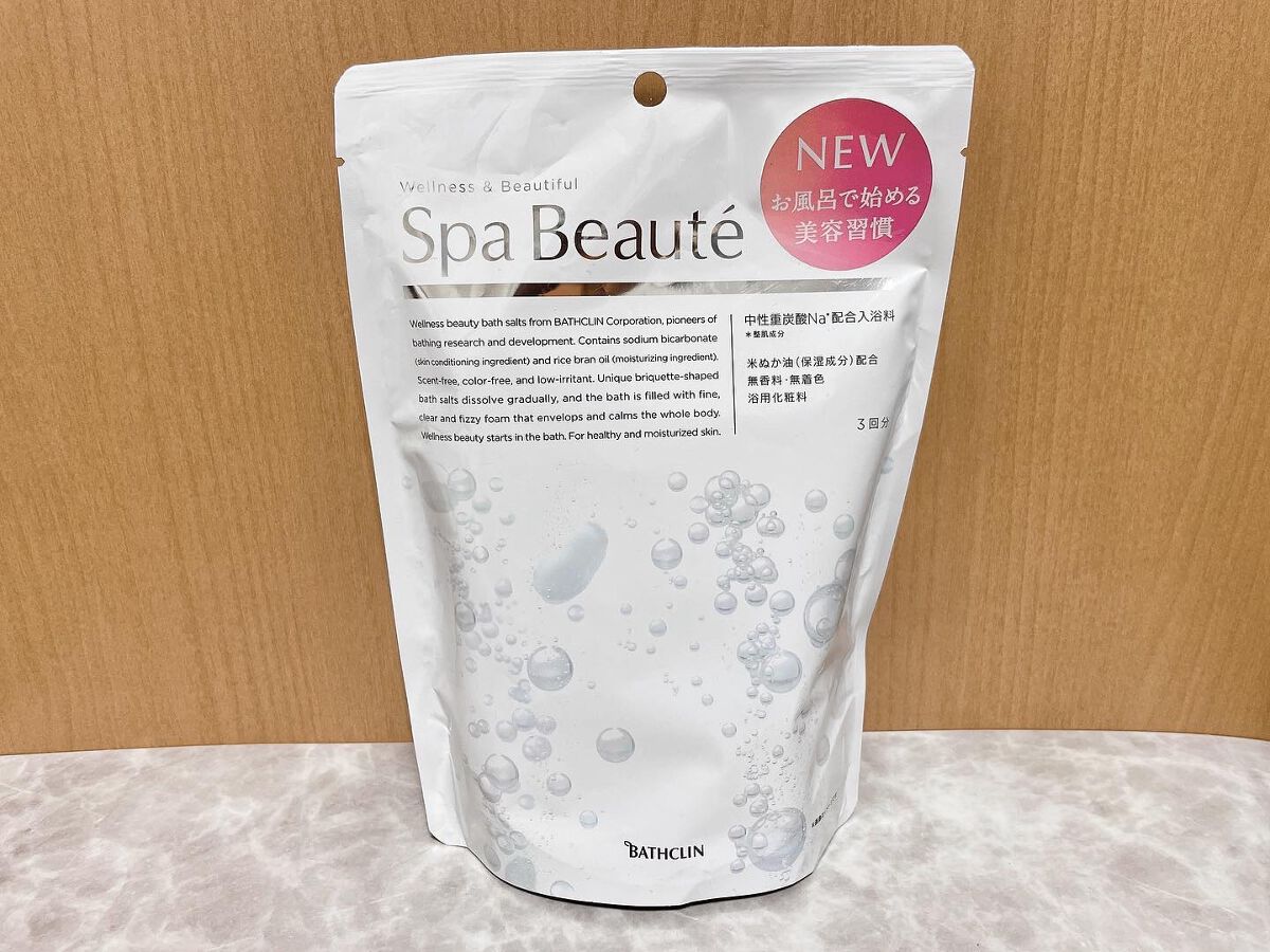spa beaute/バスクリン/炭酸系入浴剤を使ったクチコミ(1枚目)