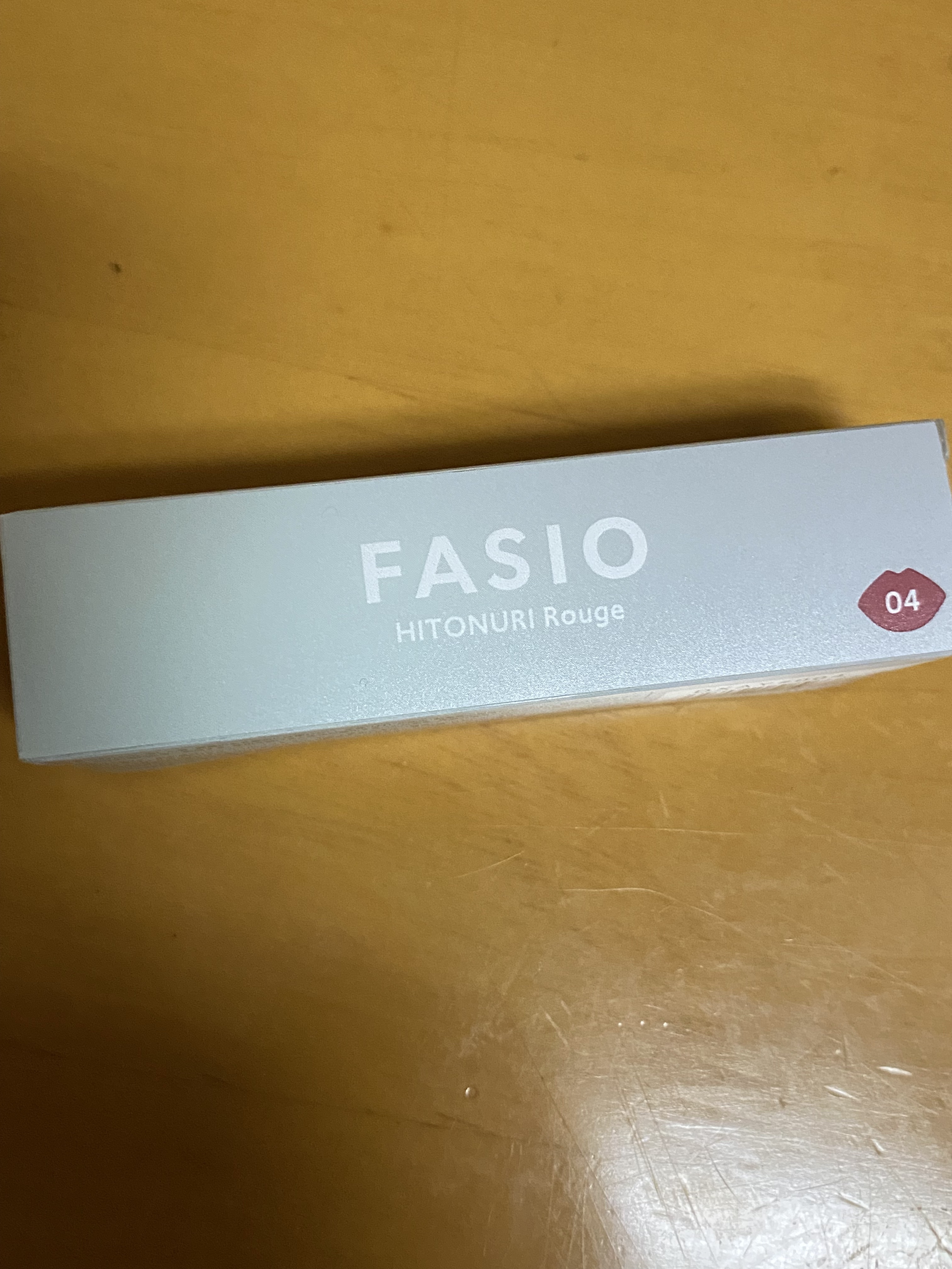 ヒトヌリ ルージュ/FASIO/口紅を使ったクチコミ（1枚目）