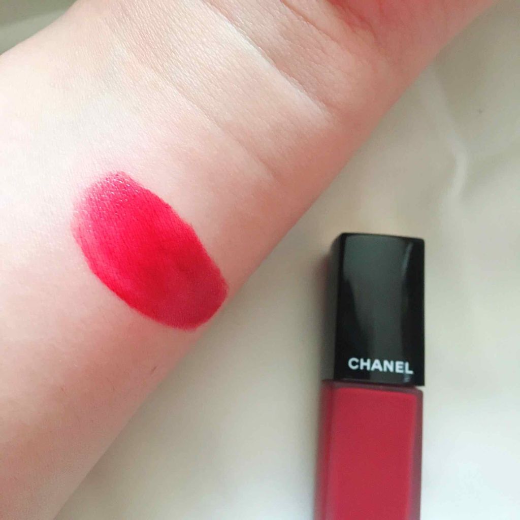 ルージュ アリュール インク/CHANEL/口紅を使ったクチコミ(3枚目)