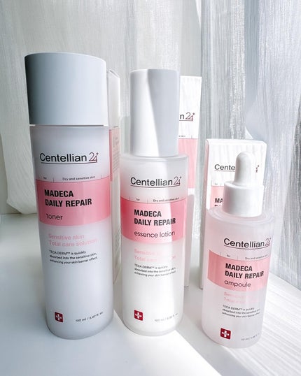 マデカデイリーリペアアンプル/センテリアン24/美容液を使ったクチコミ(5枚目)