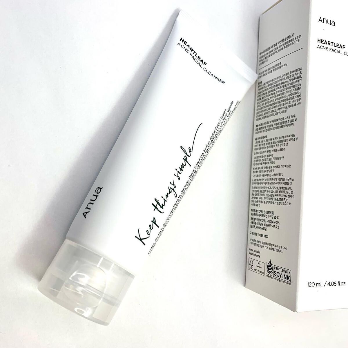 ドクダミアクネ弱酸性クレンジングフォーム/Anua/洗顔フォームを使ったクチコミ(1枚目)