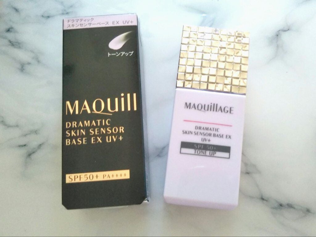 ドラマティックスキンセンサーベース EX UV+/マキアージュ/化粧下地を使ったクチコミ(2枚目)