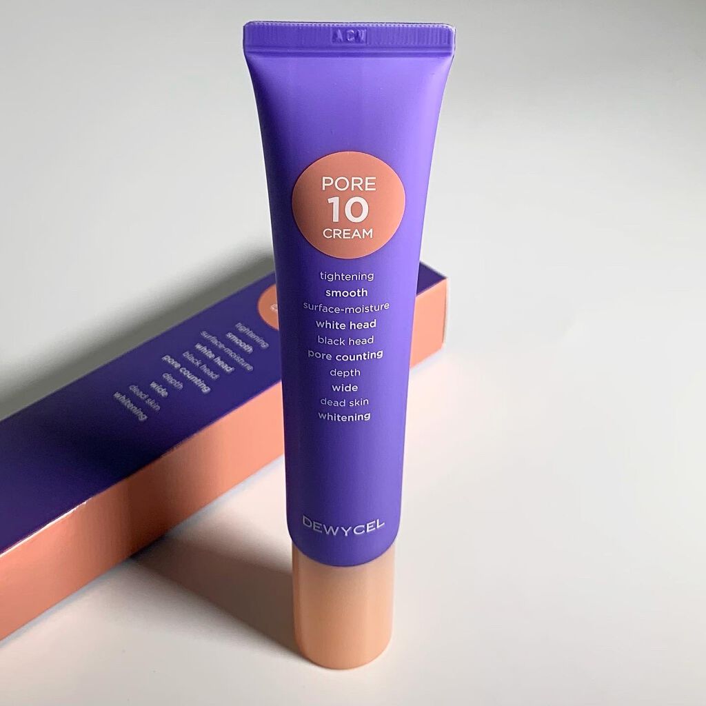 ポアーテンクリーム/DEWYCEL/化粧下地を使ったクチコミ（2枚目）