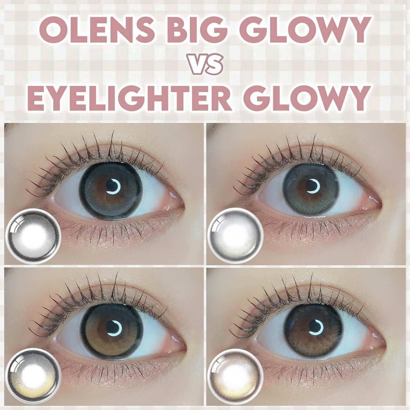 Glowy 1day/OLENS/ワンデー(1DAY)カラコンを使ったクチコミ(1枚目)