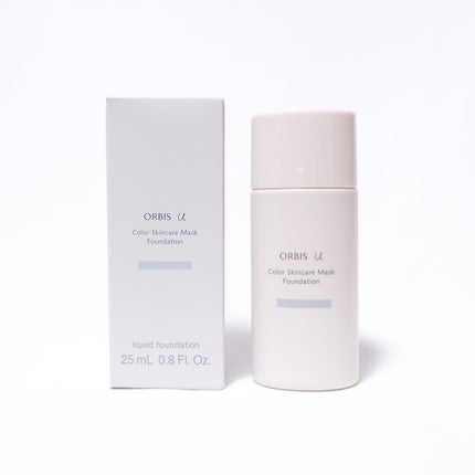 オルビスユー カラースキンケアマスク ファンデーション/オルビス/リキッドファンデーションを使ったクチコミ(1枚目)