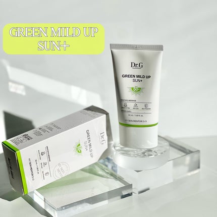 グリーンマイルドアップサンプラス/Dr.G/日焼け止めクリームを使ったクチコミ(2枚目)