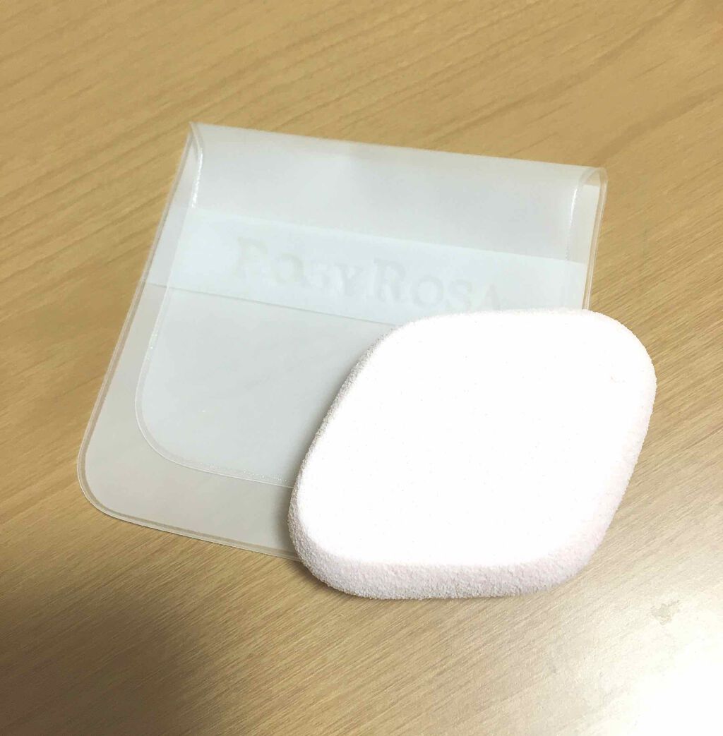 シフォンタッチスポンジN ダイヤ型/ロージーローザ/パフ・スポンジを使ったクチコミ(2枚目)