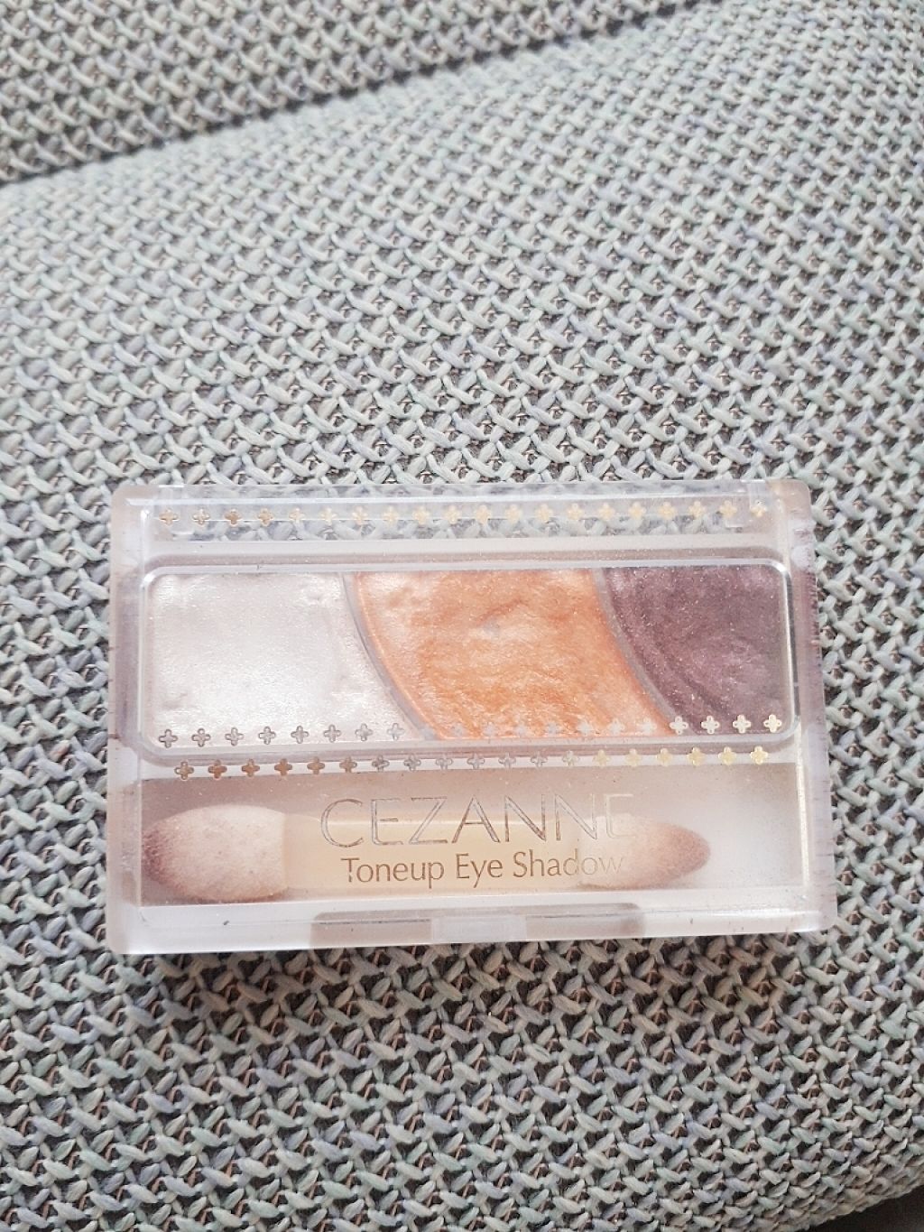 トーンアップアイシャドウ/CEZANNE/アイシャドウパレットを使ったクチコミ(1枚目)