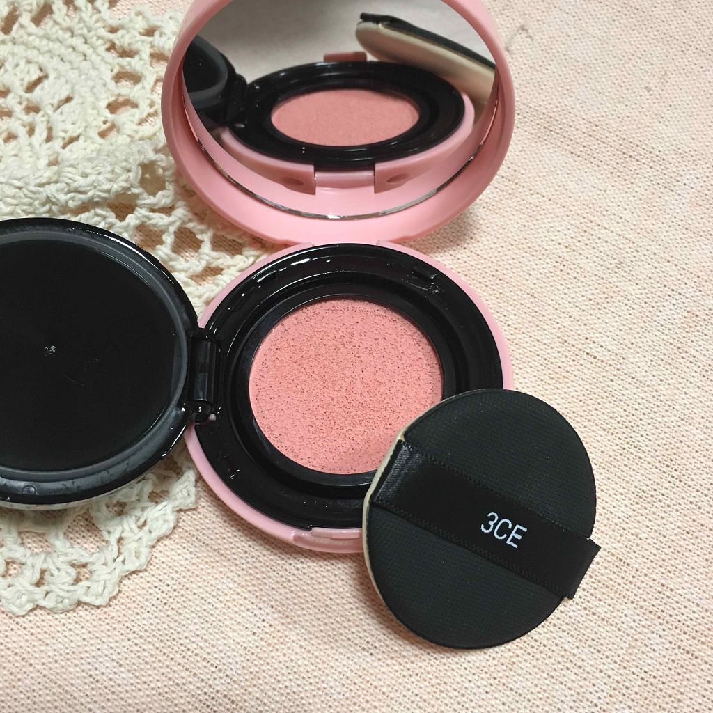 3CE BLUSH CUSHION/3CE/ジェル・クリームチークを使ったクチコミ（2枚目）