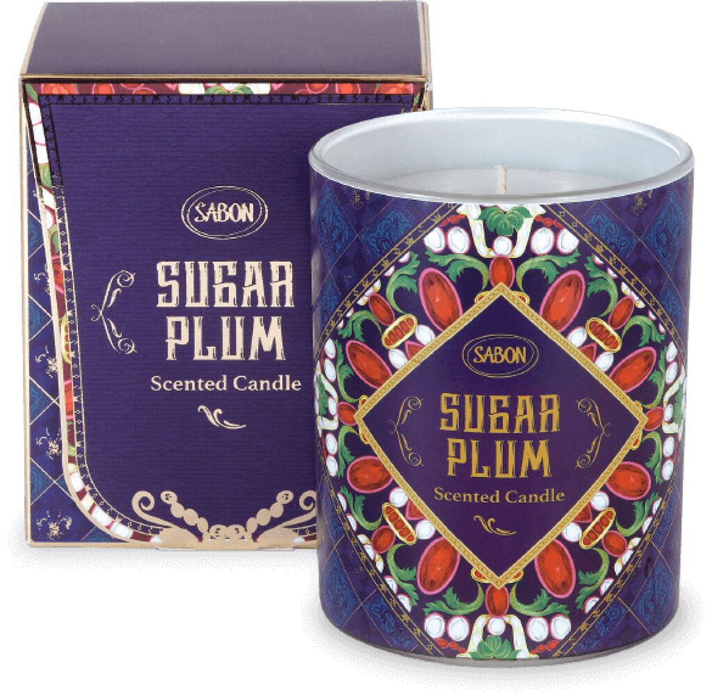 アロマキャンドル シュガー・プラム SABON