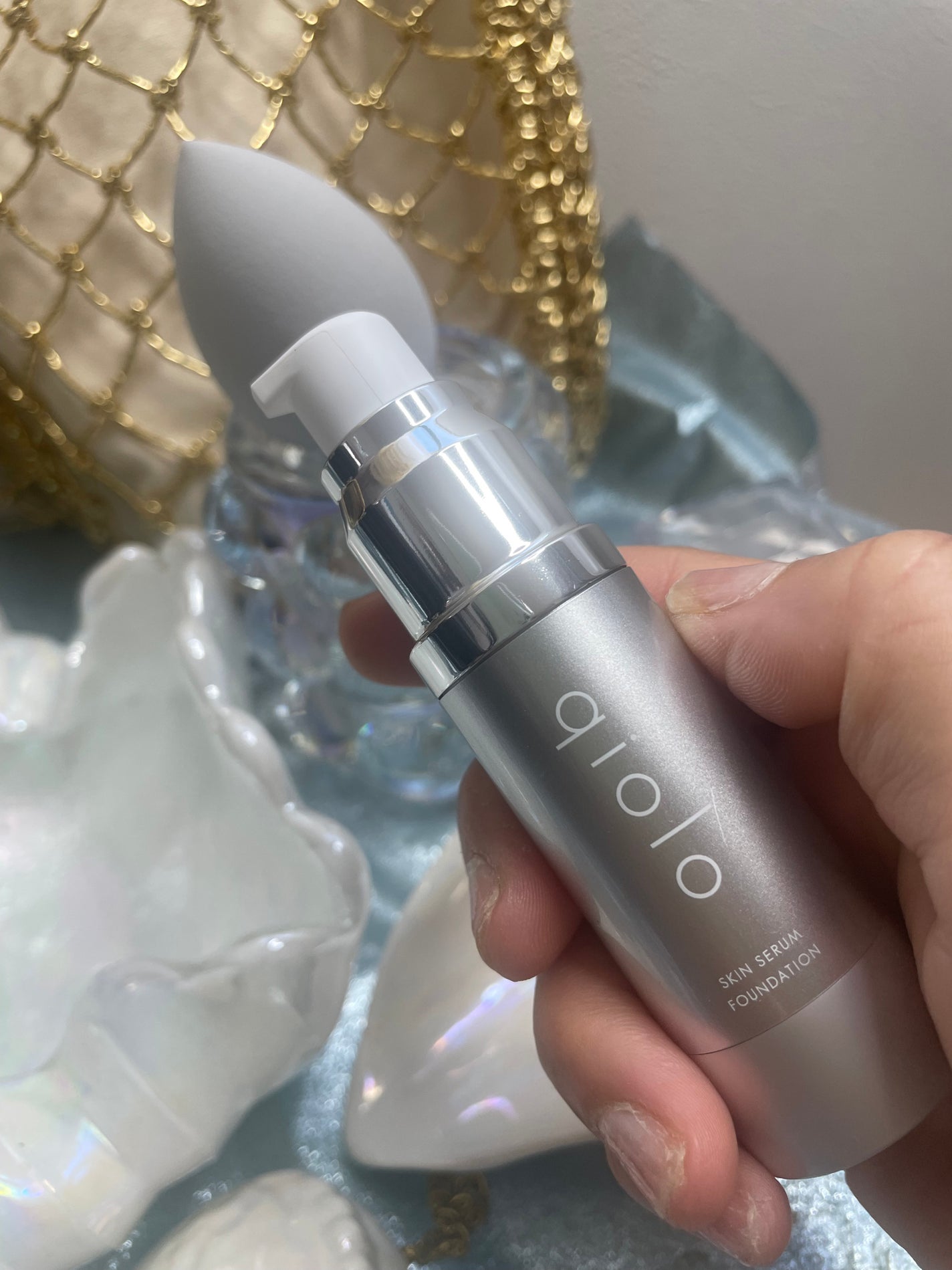 スキンセラムファンデーション/qiolo/リキッドファンデーションを使ったクチコミ(4枚目)