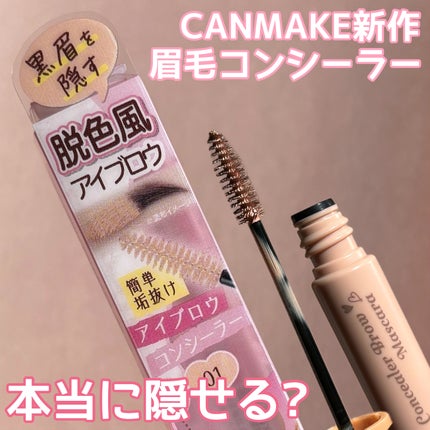コンシーラーブロウマスカラ/キャンメイク/その他アイブロウを使ったクチコミ(1枚目)