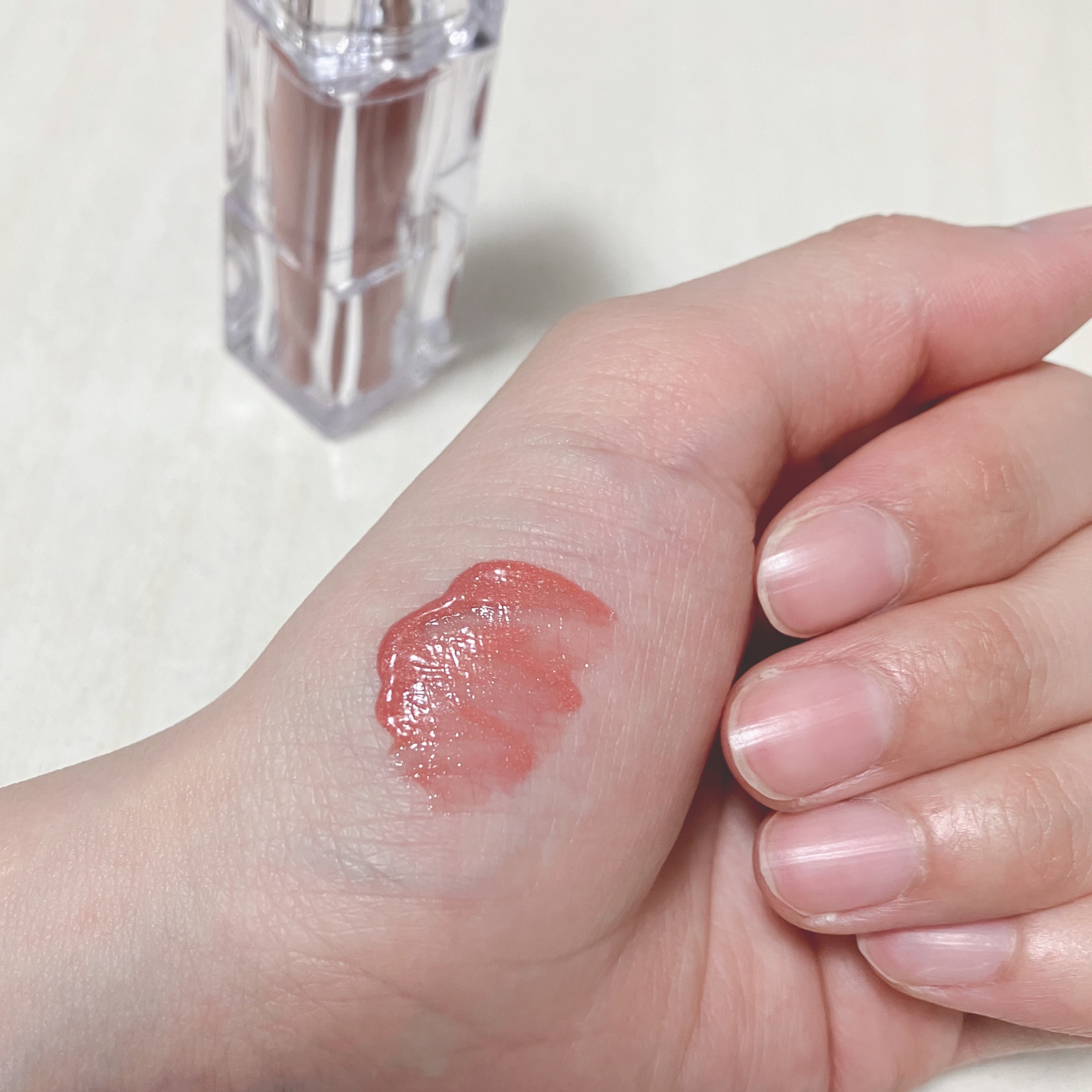 ウォーターリズムグロウティント/TIRTIR(ティルティル)/リップティントを使ったクチコミ（2枚目）