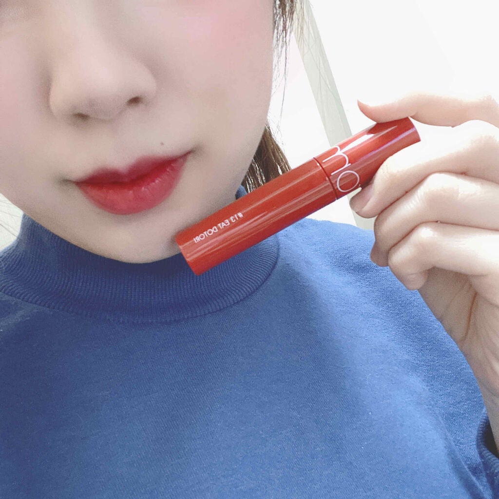 ジューシーラスティングティント/rom&nd/リップティントを使ったクチコミ(2枚目)