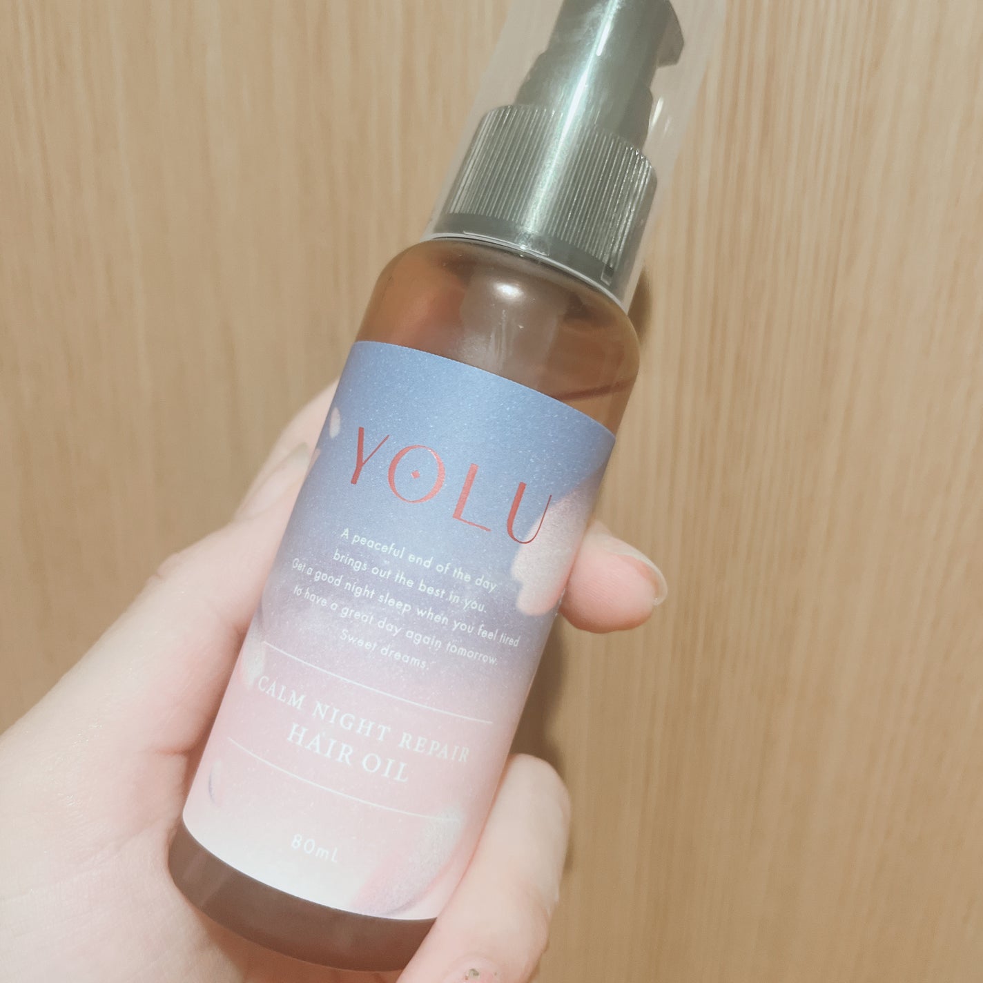 リラックスナイトリペア シャンプー/トリートメント/YOLU/市販シャンプーを使ったクチコミ(1枚目)