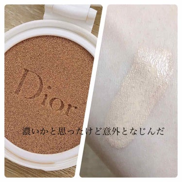 ディオール  スノー パーフェクト ライト クッション SPF 50-PA+++/Dior/クッションファンデーションを使ったクチコミ（2枚目）