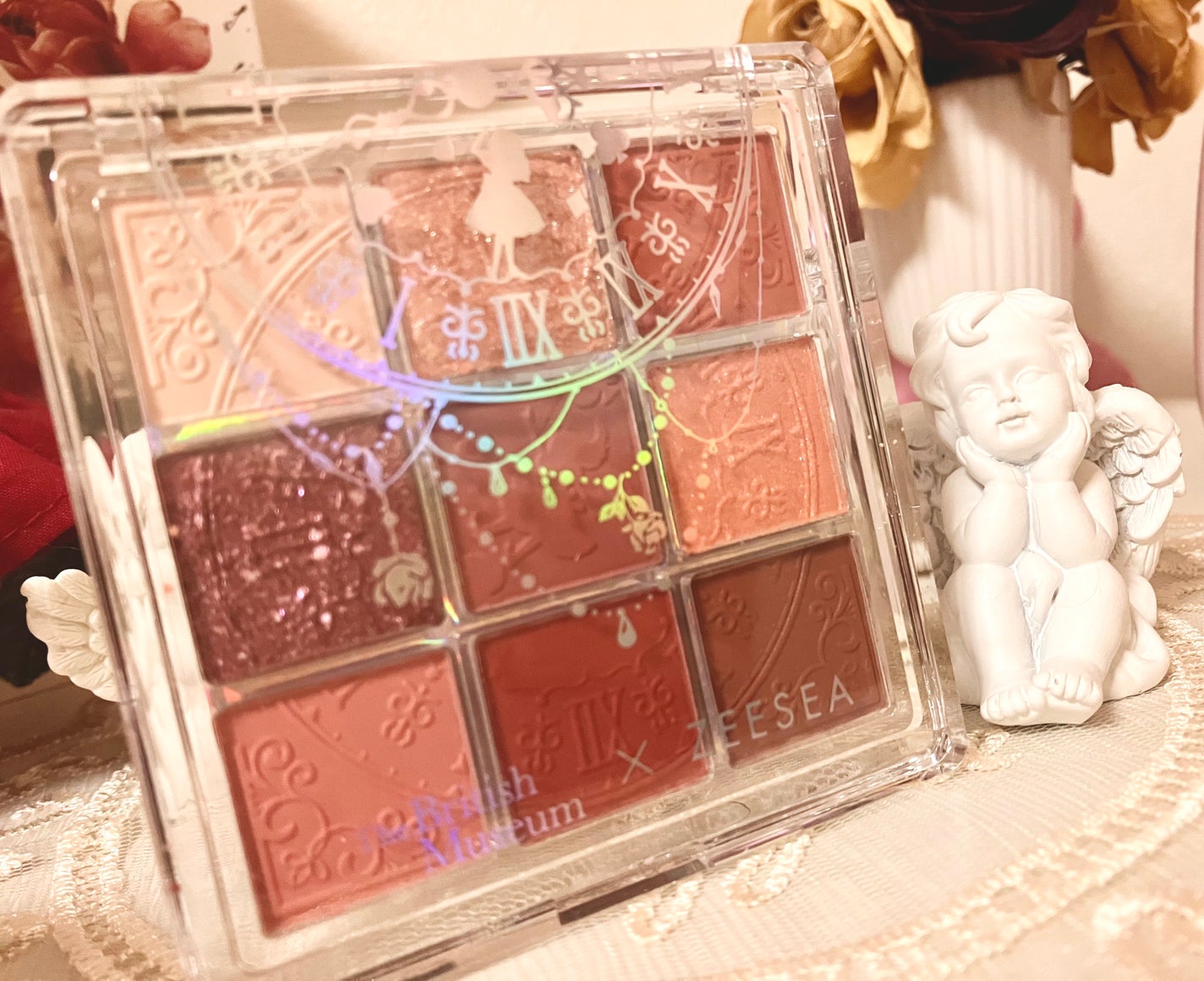 クォーツ 9色アイシャドウパレット(ドリームランドアイシャドウ)/ZEESEA/アイシャドウパレットを使ったクチコミ(1枚目)