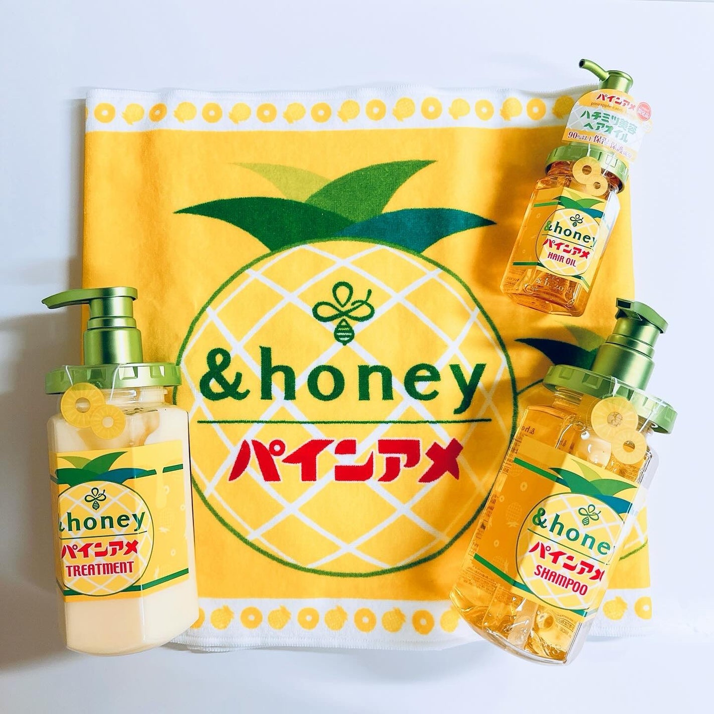 アンドハニー ディープモイスト パインアメ 限定ペアセット/&honey/市販シャンプーを使ったクチコミ(5枚目)