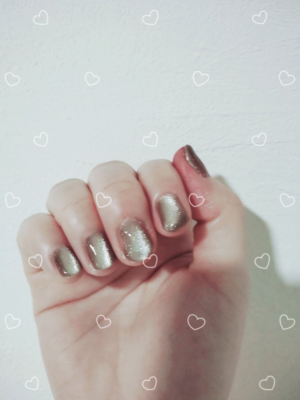 maya🧡 on LIPS 「 マグネットネイルみなさん、こんにちは😃今回は、..」(1枚目)