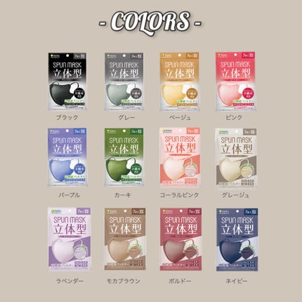 立体型スパンレース不織布カラーマスク/ISDG 医食同源ドットコム/マスクを使ったクチコミ(6枚目)