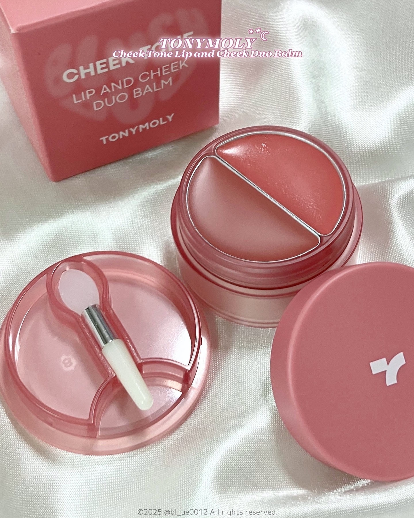 チークトーン リップ＆チーク デュオバーム/TONYMOLY/口紅を使ったクチコミ（3枚目）