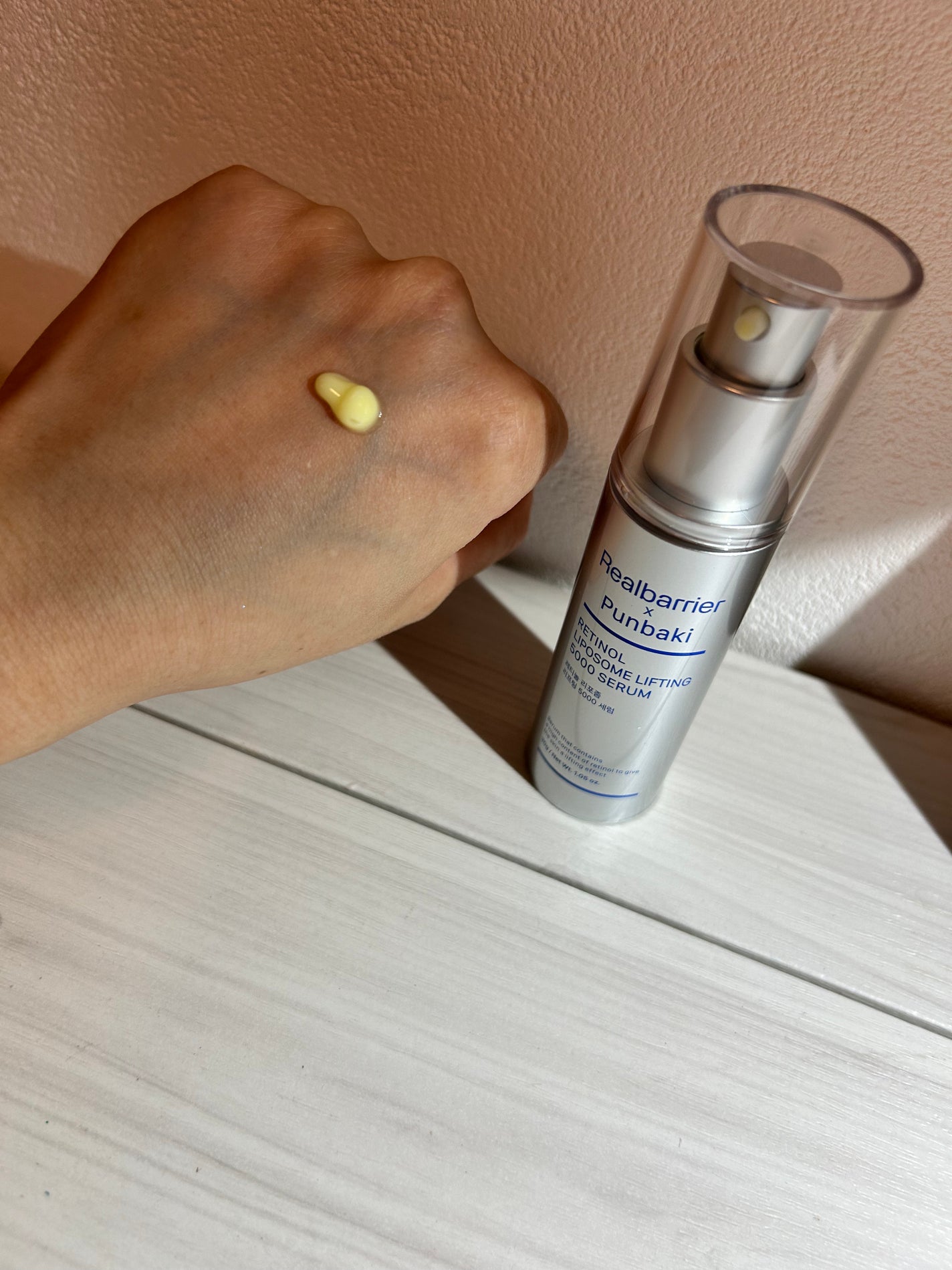 レチノールリポソームリフティング 5000セラム/Real Barrier/美容液を使ったクチコミ(2枚目)