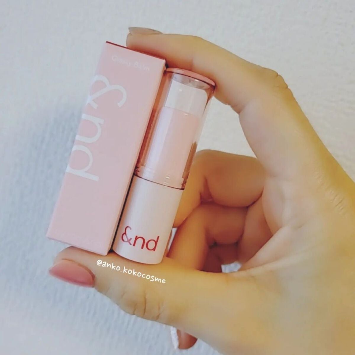 アンドバイロムアンド グラッシーバーム/&nd by rom&nd/口紅を使ったクチコミ(1枚目)