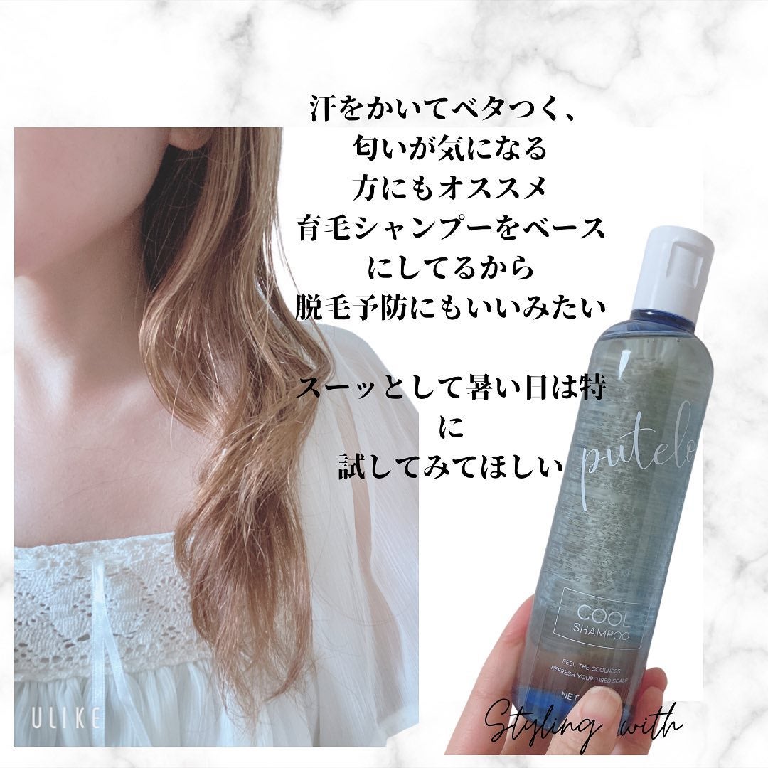 シャンプー クール/putelo/サロンシャンプーを使ったクチコミ(2枚目)