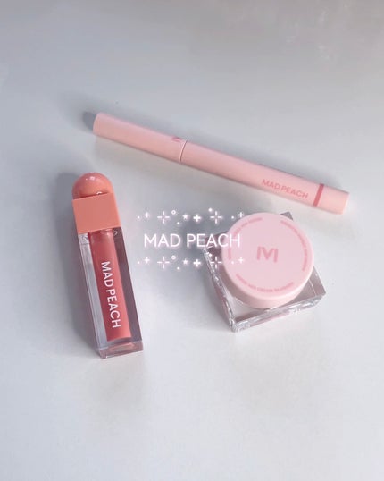 マッドピーチグロウフィットムードグロス/MAD PEACH/リップグロスを使ったクチコミ(4枚目)