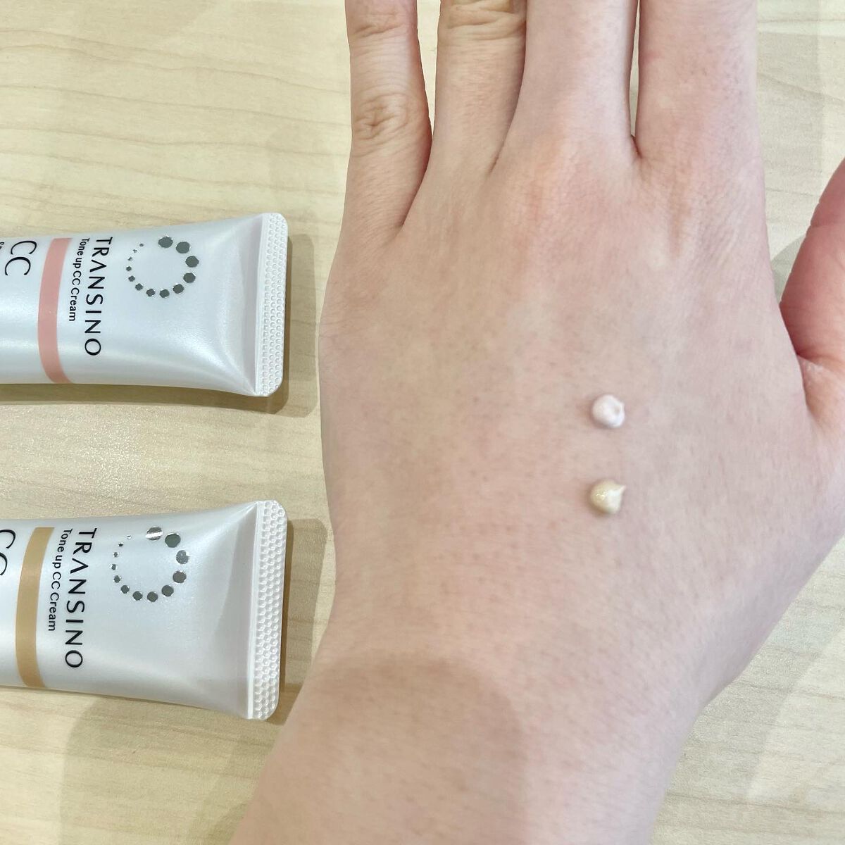 薬用トーンアップCCクリーム/トランシーノ/CCクリームを使ったクチコミ(2枚目)