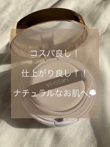 MISSHA M クッション ファンデーション(モイスチャー)のクチコミ「MISSHA
M クッション ファンデーションモイスチャーNo.21
¥1,100-

✼••.....」（1枚目）