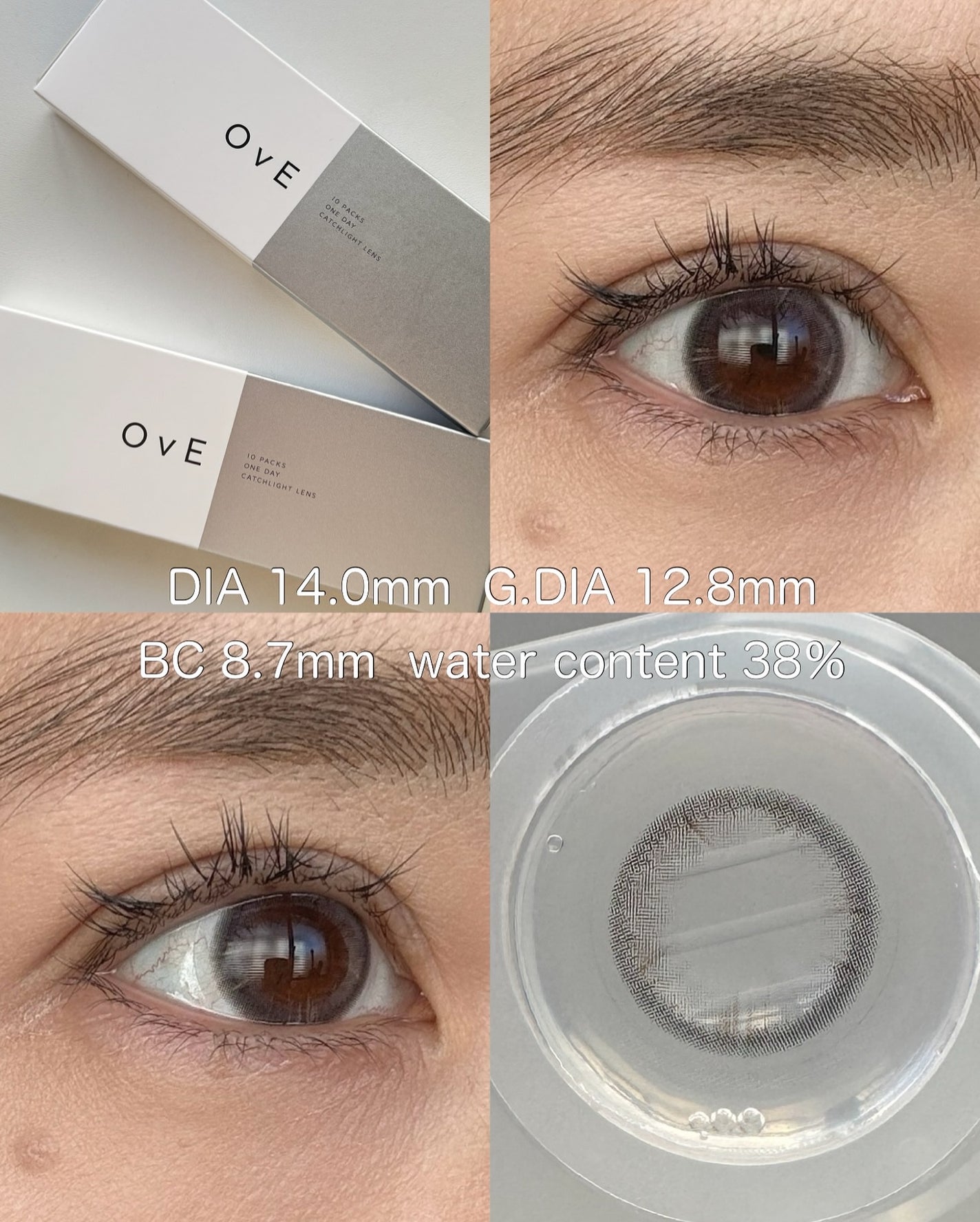 OvE(オヴィ) 1day/OvE/ワンデー(1DAY)カラコンを使ったクチコミ(2枚目)