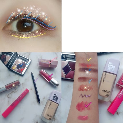 ラッシュニスタ N/MAYBELLINE NEW YORK/マスカラを使ったクチコミ(7枚目)