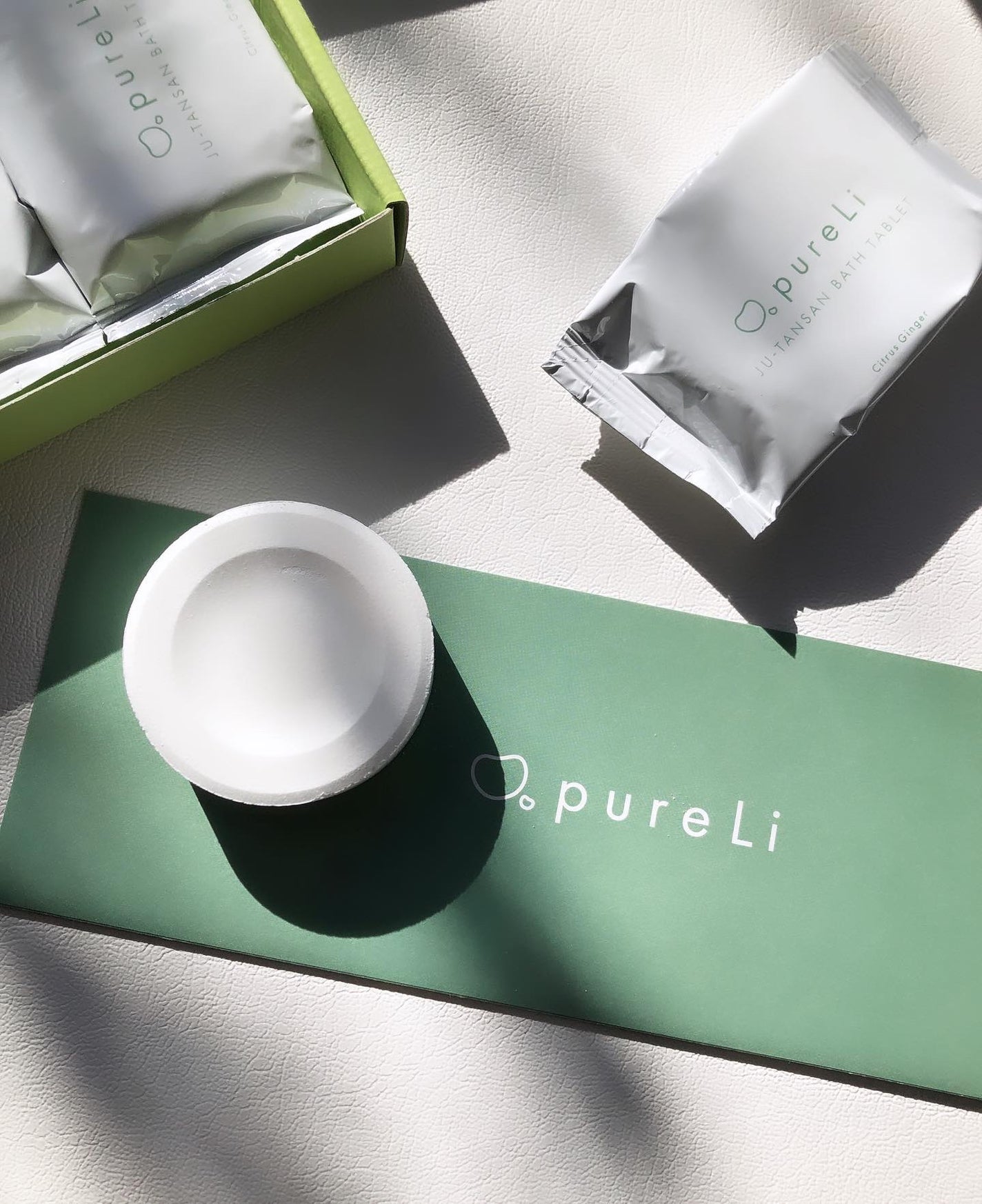 重炭酸バスタブレット/pureLi/炭酸系入浴剤を使ったクチコミ(1枚目)