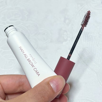 ハンオールブロウカラ/rom&nd/眉マスカラを使ったクチコミ(8枚目)