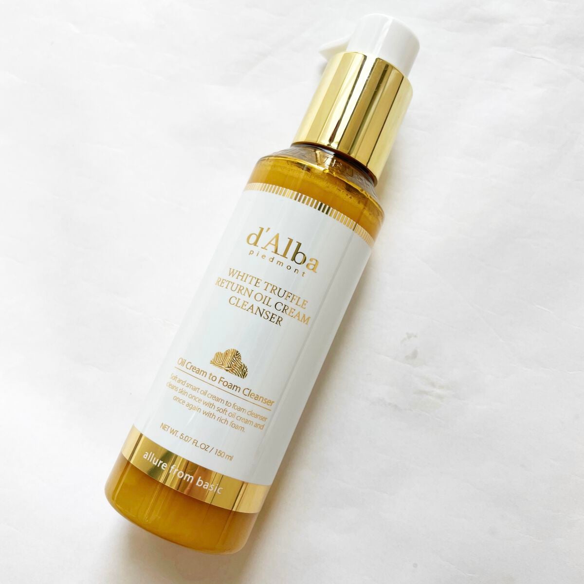 ホワイトトリュフリターンオイルクリームクレンザー/ダルバ/クレンジングを使ったクチコミ(2枚目)