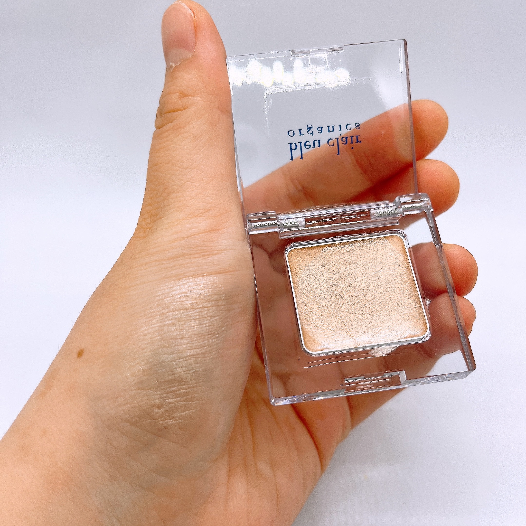 オーガニックアイカラークリーム/ブルークレール/ジェル・クリームアイシャドウを使ったクチコミ（2枚目）